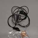 CP200D Earpiece for Motorola Walkie Talkie and Radio with PTT/Mic, Compatible for CP200D CP100D R2 CP200 CP185 BPR40 CLS1410 CLS1110 RMU2040 RMU2080D, Acoustic Tube Surveillance Headset (Black-3)