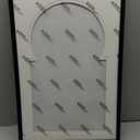 1 Pc Vinyl Record Display Frame 16x22 Inches Double Groove Record Album Frame and 12.512.5 Inch Album Cover Art for Wall Mounting Home Decor (White Matting)