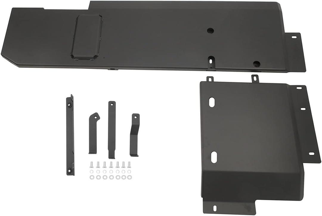 PARAMOUNT 81-25701B 2018-2020 3.6L Jeep Wrangler JL 4-Door Transfer Skid Plate and Gas Tank Skid Plate