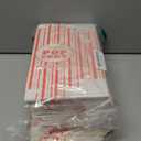 Bekith 100 Pack Paper Popcorn Boxes, Close-Top Popcorn Containers Cups Bucket for Movie Party and Theater Night