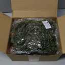 6FT Christmas Garland with Lights Battery Operated Lighted Christmas Garland with Pine Cones Red Beries,Twinkle Snowflake& Tree Mixed LED Lights Mantle Xmas Christmas Decoration Indoor Outdoor