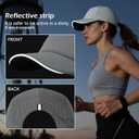 American Trends Unisex Running Tennis Hats Baseball Caps for Women Men Cooling Summer Golf Baseball Hats, Gray