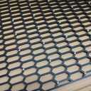 AggAuto 47"x16" ABS Plastic Universal Car Grill Mesh, Automotive Grille Insert Bumper Honeycomb Hole 11x30mm Hex Grids Black