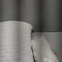 Cooling Side Sleeper Pillow for Neck and Shoulder Pain, Luxury Shredded Memory Foam Curved Bed Pillows for Sleeping Set of 1- Adjustable Queen Size- Washable Cover Crescent White