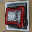OEM Style Upgrade LED Tail Lights Assembly Compatible With 2007-2018 Jeep Wrangler JK JKU Sport/Sahara/Rubicon, Rear Lights with Brake&Turn&Reverse Lights,High Performance,Waterpoof (Tunnel Clear)