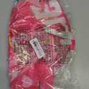 Tall Life Size Hot Pink Girls Photo Booth for Girls Birthday Party Photoshoot Princess Doll Let's Go Bachelorette Theme Party Decorations Girl Birthday Party Supplies Favors (4.9 Ft x 3.2 Ft)