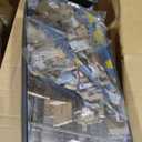 Door Mirror with Arm Black Fit for International 4300 4400 7400 7600 8500 8600 (right side)