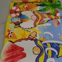 4pcs Doormat Inserts - 4 Seasonal Interchangeable Entrance Doormats Inserts Gnome Style Welcome Mat Outdoor for Spring Summer Fall Winter Front Door Outdoor Indoor 22in x 10in All Seasons