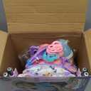 Baby Doll Stroller Playset for Girls Toddlers 3-5 4-6 5-7 Year Old to Play House Games. Stroller Toy with 12.5" Baby Doll, Dining Chair, Quilt Pillow, 24 PCS Doll Accessories and 2 Sets Clothes