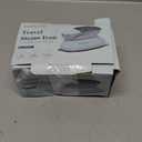 PIOMATIC Travel Iron Mini with Steam for Clothes with Dual Voltage, Portable Mini Ironing Machine with Non-Stick Soleplate, Small Iron for Sewing, Quilting and Handcraft