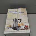 SHANGSKY Coffee Pot Electric Moka Pot 6 Cup, Espresso Coffee Maker Cafeteras Electricas Italian Coffee Maker Espresso Makers Portable Aluminum Electric Mocha Pot, Coffee Machine Moka Maker (Black)