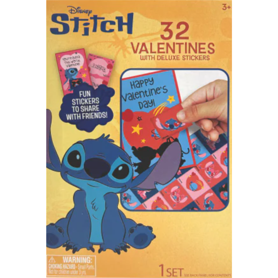 Exchange Cards Jumbo Stickers Stitch 2 Pack