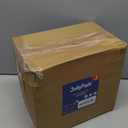 JollyPack 4 Pack Clear Plastic Storage Bins, Pantry Organizers and Storage with Handles, Clear Storage Containers for Fridge, Kitchen, Cabinet, Bathroom and Office (4pack 11.2"Lx 7.5"W x 6" H)