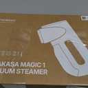 Neakasa Magic 1 Vacuum Steamer, Handheld Travel Garment Steamer for Clothes, 2300Pa Suction for Fabric Grip, Featuring Exclusive AirIron Technology for 110-120V Use (Silver)