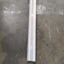 DEZ FURNISHINGS Cordless 1" Mini Blind with Flexible Slats, 71" W x 64" H, Pearl White