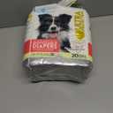 Paw Inspired 20ct Disposable Dog Diapers | Female Dog Diapers Ultra Protection | Diapers for Dogs in Heat, Excitable Urination, or Incontinence (Large)
