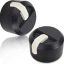 Gas Griddle Grill Knobs Replacement for Blackstone 1666 1517 1554 1825 1836 Gas Griddle Knobs Walmart Knobs, 2 Burner 4 Bunrer Control Knob for Blackstone 17" 22" 28" 36" Griddle Accessories, 2 Pack