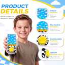 12Pcs Story Cartoon Party Favors Water Ring Toss Handheld Game