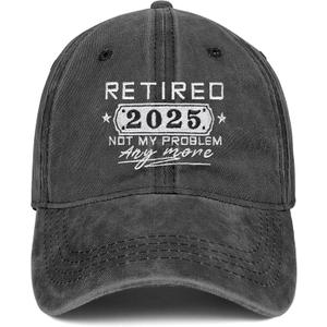 Funny Retirement Gifts for Men 2025, Mens Retirement Gifts, Retired Hat Personalized Best Retired Ideas Gifts (One Size)