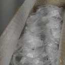 Ciaell 24 Pack Silver Plastic Champagne Flutes - 6 Oz Disposable Champagne Glasses - Square Silver Rim Plastic Toasting Glasses for Party Birthday Anniversary Wedding