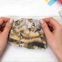 3 x DIY Paper Pups Origami - 50 Sheets Origami Paper Dogs Desk Pets for Dog Lovers, Animal Papers Sculpture for Adults