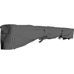 ADVANING All-Weather Protective Cover for 12' Wide Retractable Awnings, Heavy-Duty Weather Proof Polyester Fabric, Color: Grey, AC1200-P862T  