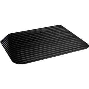 3.5" Rise Threshold Ramps Doorway, Wheelchair Ramp with Non-silp Surface, 4400 LBS Capacity, Solid and Portable, for Steps, Driveway and Curb Black