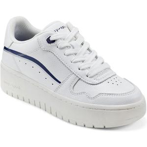 Easy Spirit Women's Onyx Sneaker (10, White Navy)