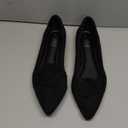 MUSSHOE Comfortable Office Flats for Women: Pointed Toe Work Shoes with Memory Foam - Dressy Business Casual Slip On Flats for Commute & All Day Wear (10.5)