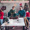 Colarr Christmas Games for Family Party Roll a Story Christmas Dice Game 20 Players with 2 Dice Xmas White Elephant Game for Classroom Activity Holiday Large Groups Families