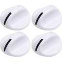 BlueStars Upgraded 131965300 Dryer Timer Knob Replacement Part - Compatible with Frigidaire Electrolux Dryers - Replaces 131666601 131666604 131666606 - PACK OF 3