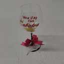 Not a Day Over Fabulous Happy Birthday WineGlass for Women | Unique Gift Idea for Her, Best Friend, Mom, Sister, Grandma, Aunt, Cousin, Female Coworker, Teacher, Boss | Present for Woman