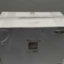 bUCLA 300PCS Silver Disposable Plastic Dinnerware Set - 50 Guests White Silver Disposable Plates Include 50 Dinner Plates,50 Dessert Plates,50 Knives,50 Forks,50 Spoons,50 Cups for Party & Christmas