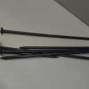 16 Inch Rebar Stakes, Ground Stake, 1/2 Inch DiameterGalvanized Steel Ground Anchors, Landscpe Stakes, Heavy Duty Metal SpikesAsphalt Anchor,Used for Speed Bump Wheel Stop and Camping (6 Pack)