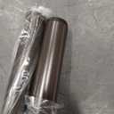 Bonpally Curved Shower Curtain Rod 40-72 Inches Adjustable, Aluminum Shower Rod Rustproof, Round shower curtain rod, Curved Shower Rods for Bathroom, Bathtub, Stall, Bronze,Need to Drill 