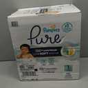 Pampers Pure Protection Baby Diapers, Size 1 (8-14 lbs), 132 Count, Up to 100% Leakproof, Premium Plant-based Skin Protection, Hypoallergenic Soft Diapers