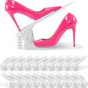 Shoe Slots Organizer 36 Pack - Shoe Organizer Space Saver 50%,Adjustable Thickening Shoe Stackers for a pair of Shoes,Shoe Storage Shoe Rack Holder for closet organization,organizador de zapatos,White