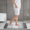 VEVOR Bathroom Rugs 36"x24" Bath Mat, Super Absorbent and Soft Microfiber Bathroom Mat with Non-Slip TPE Backing, Machine Washable and Quick Dry Bath Rugs, Bath Mats for Bathroom, Tub and Shower Floor