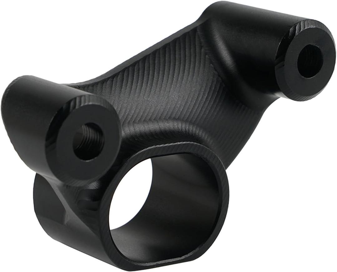 NICECNC Black Motorcycle Exhaust Bracket Exhaust Muffler Support Muffler Hanger Bracket Mount Holder Compatible with 790 Duke 2018-2023, 890 Duke 2020-2023