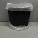 5 Gallon Bathroom Trash Can with Lid, Automatic Motion Sensor Black Trash Can, Touchless Slim Waterproof Garbage Bin for Kitchen, Bedroom, Office, and Bathroom