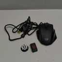 Redragon M908 Impact RGB LED MMO Gaming Mouse with 12 Side Buttons, Optical Wired Ergonomic Mouse with Max 12,400DPI, High Precision, 18 Programmable Macro Shortcuts, Comfort Grip (Black)