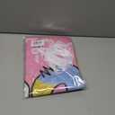 7x5 FT Birthday Banner Backdrop Pink Background Wall Decor for Kids Girls Cartoon Dog Theme Party Decorations