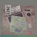 Koala Printable Vinyl Sticker Paper for Inkjet Printer - 100 Sheets Sticker Printer Paper Matte White, Waterproof Sticker Paper 8.5x11 Inch, Work with Cutting Machine