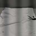 BRISIRA Mens Swim Trunks Swim Shorts Quick Dry 5 inch Inseam Beach Shorts with Compression Liner and Zipper Pocket (36, White)