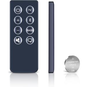 Replacement Remote Control Fit for Bose TV Speaker Solo Soundbar Series 2 II, Solo 5/10/15 Series II TV Sound System 732522-1110 740928-1120 838309-1100 845194-110 410376 (with Battery)