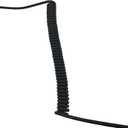 2 x Walkie Talkie Shoulder Mic 3.5mm Screw in Speaker Microphone 3.5mm Jack for Motorola Vertex Standard Radio vx-261 vx261 vx 261 evx-261 evx s24 evx-s24 evx-534(IP65 Waterproof) (Black)