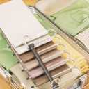 4 x Pants Hanger 6 Tiers No-Slip Pants Hangers Space Saving