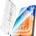 Military-Grade 9H+UNBREAK Tempered Glass for Google Pixel 10 Pro XL/9 Pro XL Screen Protector [Longest Durable &Support Fingerprint Unlock] Shatterproof HD Clear, Easy Install, Bubble Free, 2 Pack