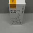 ONCE FOR ALL Safe Mandoline Slicer 5 in 1 Vegetable Cutter, Strips Julienne Dicer Adjustable Thickness 0.1-8 mm for Kitench Fast Meal Prep (Blue)