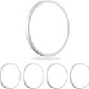 MODERN 4-Pack Super Thin 9inch 2800lm Flush Mount LED Ceiling Light White, 5000K Daylight, Ceiling Light Surface Mount for Bedroom, Living Room, Dining Room, Garage, Office